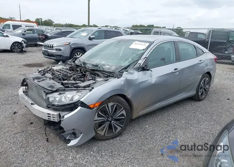 2017 Honda Civic Ex-L from USA, damaged, VIN 19XFC1F73HE211756
